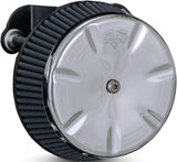 Vance & Hines Skullcap Eliminator Air Intake Cover Chrome 71092
