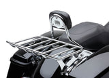 Cobra 602-2600 Detachable Big-A Flat Luggage Rack, Chrome, for 2009-2013 Harley-Davidson FLHTC and FLHTCU