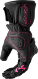 Womens S1 Glove Black/Pink Leather Sm