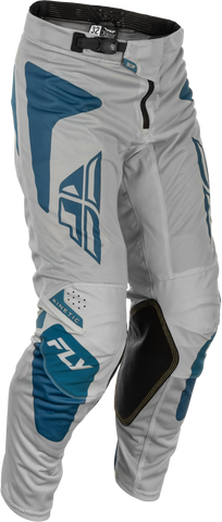Fly Racing Kinetic Mesh Sym Pants Grey/Blue Size 40 – Performance Motorcycle Riding Gear