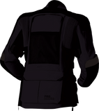 RST XS Women's Pro Series Adventure D3O Jacket, Black Textile, 103628BLK-08
