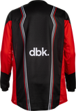 FLY RACING Youth Kinetic DBK Jersey Black/Red/White YXL 380-524YXL