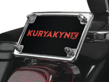 Kuryakyn 4 x 7 in License Frame & Backing Plate Set, Model 9166
