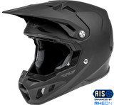 Fly Racing Formula CC Solid Helmet Matte Black - Size Small (Part #73-4300S)