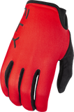 Fly Racing Radium Gloves Red Small - Lightweight Race Gloves with Touchscreen Compatibility