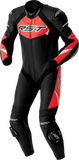 Tractech Evo D3o Suit Blk/Flo Red Leather Sm