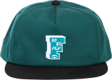 Fly Racing Fly Varsity Hat Teal - Adjustable Snapback Cap with Embroidered Logo