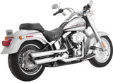Vance & Hines 3-Inch Twin Slash Chrome PCX Slip-On Exhaust, Model 16343