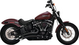 Vance & Hines 2-2 Black PCX Full System Exhaust, 2018-2022 Softail, Part 46377