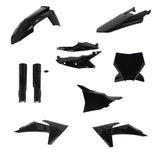 ACERBIS Full Plastic Kit KTM Black 2986510001