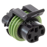 NAMZ 1999+ V-Twin Road Glide/Ultra Models Delphi OEM Oil Pressure Switch Connector ND-12065298