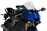 Puig R-Racer Smoke Windscreen 3633H for Yamaha YZF-R6 and YZF-R7