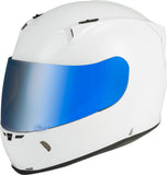 FLY RACING 19.94 in x 34.8 in x 15.88 in Revolt Faceshield Blue Mirror XD-01-BLUE