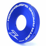 ZETA 0.0 in R Shock End Cap Blue ZE56-12016