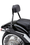 Cobra Detachable Mini Black Backrest for Harley-Davidson FXFB/FXFBS Softail Fat Bob, Part 602-2028B