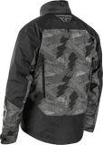 Fly Racing Snx Pro Jacket Black Medium – Waterproof Snow Jacket with Removable Liner and Safety Features