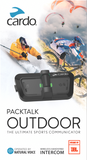 Cardo Packtalk Outdoor Single Black Bluetooth Intercom, SP000001