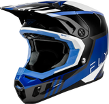 FLY Racing Formula CC Strike Helmet Black/Blue/Grey/White Small, Part Number 73-4363S