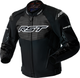 RST 3X Tractech Evo D3O Jacket Black/White Textile 103640WHI-50