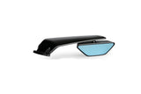 Puig Aileron Left Rearview Mirror with Downforce Spoiler, Black, Part Number 21286N