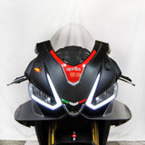 New Rage Cycles RSV4 Mirror Block-Off Turn Signals, RSV4-MBO-25