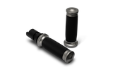 Performance Machine 24-25 Touring, 2025 Softail TBW Contour Handle Grip Set - Gun Metal Gray, 0063-2105M-GU