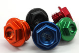 WORKS 1.00 in Oil Filler Plug Blue 24-002