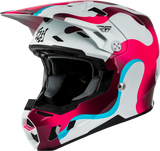 FLY RACING XS Formula CC Vibe Helmet White/Pink/Blue 73-4366XS