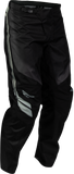 Fly Racing F-16 Raze Pants Black/Grey, Size 34, Part Number 380-93034