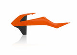 ACERBIS Radiator Shrouds Orange/Black 2018–2024 KTM 85 SX (17/14) Part Number 2685965225
