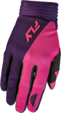 Fly Racing F 16 Gloves Pink/Mauve 2X – All-Around Performance Riding Gloves with Support and Comfort