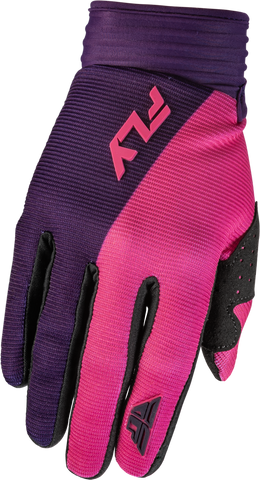 Fly Racing F 16 Gloves Pink/Mauve Medium - All-Around Performance Riding Gloves