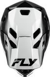Fly Racing Yth Rayce Repeat Bicycle Helmet Black/White Youth (Part No. 73-3620YS)