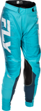 Fly Racing Women's Lite Pants Aqua/Navy/White Size 03/04 – Lightweight, Comfortable Riding Gear