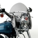 National Cycle Shorty Tinted SwitchBlade Windshield, 80-05 Harley FX Wide Glide/84-12 FXST Softail, N21720A