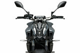 PUIG Downforce Front Spoiler in Matte Black for Yamaha MT-07, Part 21129J