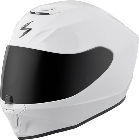 Exo R420 Full Face Helmet Gloss White Lg