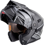 Exo At950 Cold Weather Helmet Teton Silver Xs (Dual Pane)