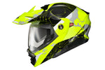 Exo At960 Modular Helmet Topographic Hi Vis/Black Lg