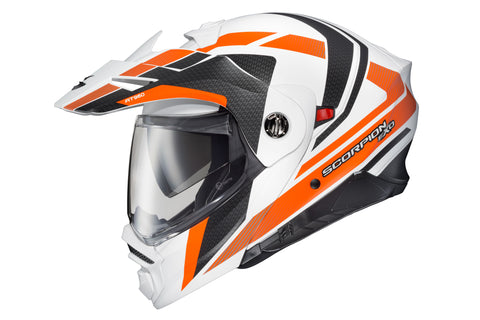 Exo At960 Modular Helmet Hicks White/Orange Lg