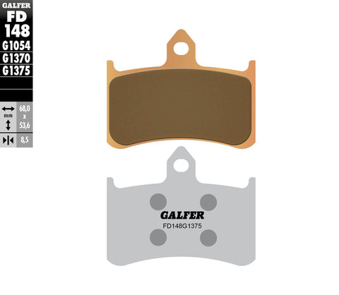 Brake Pads Sintered Ceramic Fd148g1375