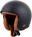 Bellfast Open Face Helmet Matte Black Xs