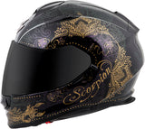 Exo T510 Full Face Helmet Azalea Black/Gold Sm