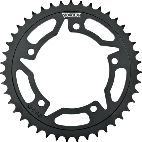 Rear Sprocket Steel 42t 520 Blk Suz/Tri
