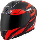Exo Gt920 Modular Helmet Shuttle Black/Red 2x