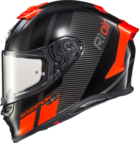 Exo R1 Air Full Face Helmet Corpus Neon Red Md