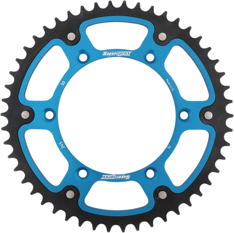 SUPERSPROX Stealth Rear Sprocket - 50-Tooth - Blue - Yamaha RST-245-50-BLU