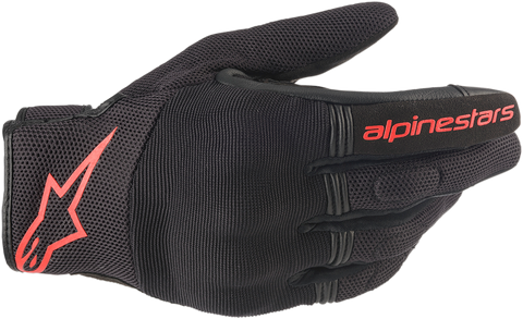 ALPINESTARS Copper Gloves - Black/Red - 2XL 3568420-1030-2X