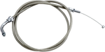 MOTION PRO Throttle Cable - Push - Honda - Stainless Steel 62-0424