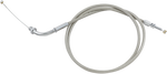 MOTION PRO Throttle Cable - Pull - Honda - Stainless Steel 62-0419